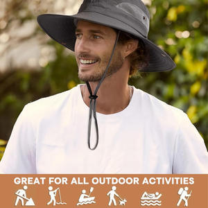 Chapeaux seau d'été personnalisés avec logo personnalisé, impression, broderie, vêtements de rue pour l'extérieur, protection solaire, fourniture OEM - Product Image 4