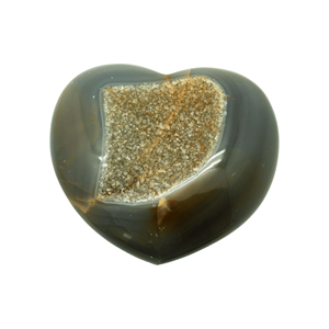 Venta al por mayor Druzy ágata corazón cristal Natural piedra preciosa corazón crecimiento armonía Reiki piedra Ideal para regalos decoración del hogar - Product Image 2