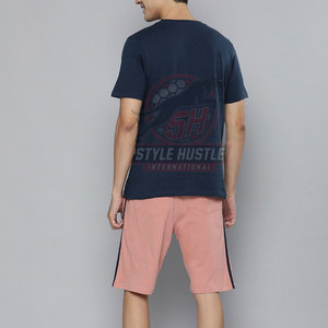 Conjunto de Pantalones Cortos de Algodón 100% para Uso Casual, Camisetas Transpirables y Duraderas con Pantalones Cortos a Juego, Hecho en Pakistán - Product Image 2
