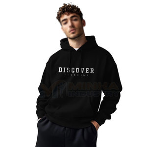 Sweats à capuche pour hommes, streetwear décontracté, pull léger et confortable, mode masculine, sweats à capuche à manches longues en coton mélangé imprimé - Product Image 1