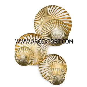 Design d'oiseau plaqué or Art mural luxe fantaisie moderne nouveau Design décoration fantaisie vente en gros Art mural - Product Image 3