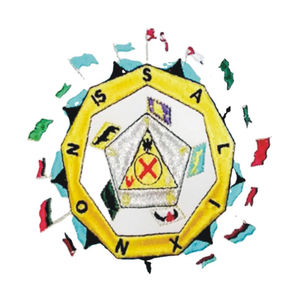 Dernier design, insignes maçonniques brodés, maître maçon, badges, artisanat, rang provincial, officiers, tenue complète, grand rang, aimant - Product Image 2