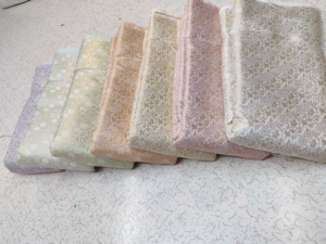 Wholesale Silk Jacquard Brocade <b>Fabric</b> with Intricate Patterns Ideal for Tailoring, Fashion Design, and Cultural Garments - Product Image 3