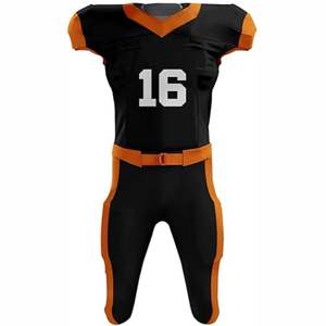 Camiseta de Fútbol Americano Sublimada Personalizada, Manga Corta, Transpirable, Absorbe la Humedad, Nombre del Equipo Personalizado, Nuevos Conjuntos Deportivos - Product Image 5