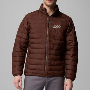 Vestes matelassées à fermeture éclair personnalisées de haute qualité à prix avantageux pour hommes, tissu respirant, confortable et écologique, veste 2026 - Product Image 1