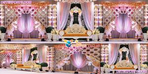 Cérémonie Sri Lankaise Poruwa Mariage Mandap Setup Grand Manavarai Kalyana Mandapam Pour Mariage Mariage Traditionnel Fibre Mandap UK - Product Image 5