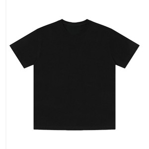 OEM de alta calidad de gran tamaño gráfico camisetas Casual pesado de algodón liso transpirable suave frontal de alta visibilidad ropa informal a granel - Product Image 1