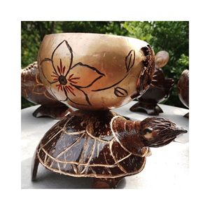 Coquille de noix de coco de conception artisanale en gros, utilisée à de nombreuses fins dans la vie, fabriquée au Vietnam 99GD - Product Image 3