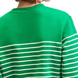 Sudaderas transpirables personalizadas para mujer, sudaderas informales de algodón con cuello redondo y forro polar liso de gran tamaño - Product Image 6