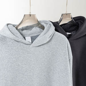 Sudaderas Extra Grandes de Alta Calidad de Algodón y Poliéster, Unisex, Felpa Gruesa, Hombros Caídos, Sudaderas y Camisetas Personalizadas para Hombre - Product Image 3