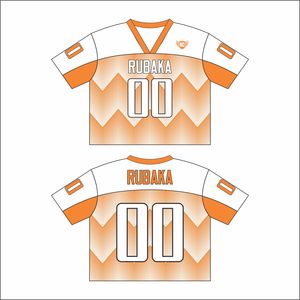 Maillot Boxy surdimensionné personnalisé imprimé Vintage unisexe Football américain T-Shirt Streetwear Jersey T-Shirt surdimensionné pour hommes Mesh Jersey - Product Image 2