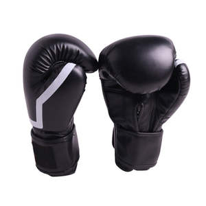 Guantes de Boxeo Transpirables y Elásticos de Buena Calidad, con Logotipo Personalizado, de Piel de Vacuno, para Adultos, para Entrenamiento y Competencia - Product Image 2