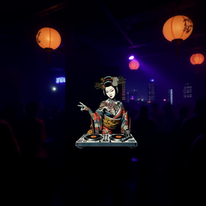 Camiseta promocional DJ Geisha Japanese Spin - Product Image 3