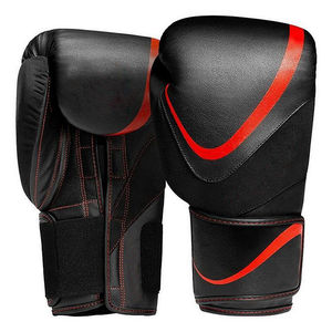 Guantes de boxeo y MMA de ajuste personalizado profesional para entrenamiento de Muay Thai impermeable de cuero PU personalizado nuevo - Product Image 1