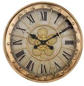 Grande horloge murale décorative moderne surdimensionnée silencieuse sans fer Art classique Grande horloge murale décorative Horloge murale en verre - Product Image 2