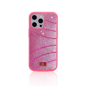 Étui de téléphone portable de luxe en TPU+PC antichoc avec diamants et paillettes en relief pour 15 - Product Image 1