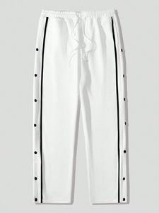 Wholesale OEM Service Men's Winter Casual Sweatpants-Eco-Friendly 100% Cotton Canvas Fleece Thickness <b>Elastic</b> Waist <b>Lace</b>-Up - Product Image 3