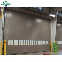 Volet roulant en fer durable de qualité supérieure pour salle de service d'hôtel Porte roulante robuste pour zone de stockage du personnel