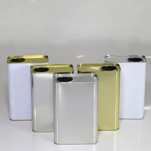 Bền 1L vuông tin có thể leakproof rustproof công nghiệp chất bôi trơn dầu container an toàn lưu trữ kim loại lon cho sản phẩm gia dụng - Product Image 5