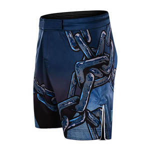 Short MMA de haute qualité avec impression de logo personnalisé pour hommes Short de grappling en coton avec un bon design pour adultes Vêtements d'arts martiaux - Product Image 2