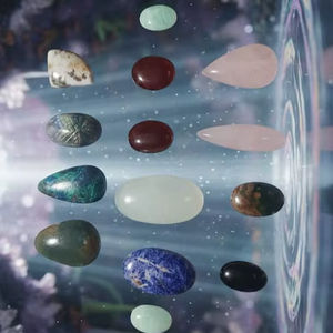 Piedras Preciosas Naturales de Alta Calidad, Mezcla Curativa, Cabujones Planos Semi-Ovalados, Piedras Preciosas Sueltas Naturales - Product Image 4