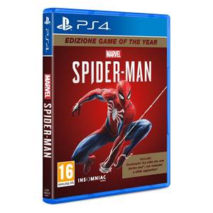Pour PlayStation 4 Jeu vidéo Marvel Spider-Man GOTY Edition PEGI 16+ 9958505 Jeux de société - Product Image 1