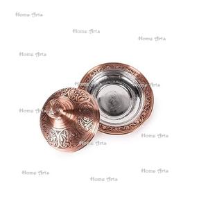 Fabuleux plat à beurre de forme ronde de conception avec la meilleure qualité plat à beurre en cuivre de taille personnalisée pour une utilisation en cuisine - Product Image 3