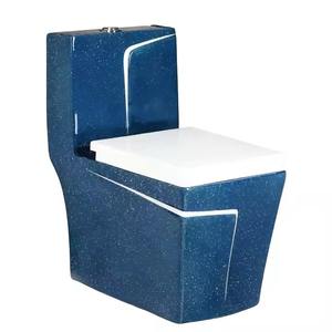 Fournisseur de projet de fabricant indien-Toilette monobloc, produits d'articles sanitaires de toilette de prix bon marché dans la série décorative - Product Image 5