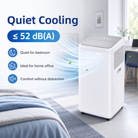 Портативный комнатный кондиционер 12000 BTU с хладагентом R290, функция охлаждения и обогрева для дома