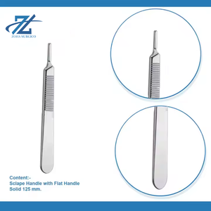 Scalpel Handle Solid No. 3 <b>Surgical</b> <b>Instruments</b> Scalpel Handle with Stainless Steel 125 mm - Product Image 4