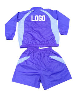 Logo personnalisé OEM jogging survêtement en nylon pour homme coupe-vent pour homme couleur contrastée - Product Image 1