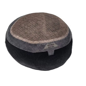 Perruque toupet Miraje Model Taz BD en cheveux humains Remy indiens avec une densité de 100%, vague profonde naturelle et vague corporelle, base en dentelle PU - Product Image 6