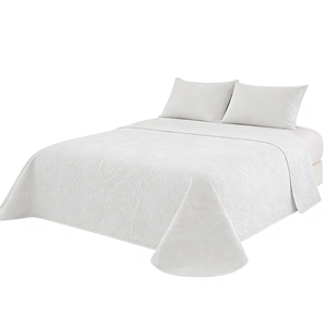 Cubrecama de Algodón con Diseño Floral Vintage de Verano, 1 o 2 Fundas de Almohada, Varios Tamaños, Lavable, para Uso Doméstico, Restaurantes y Hoteles - Product Image 1