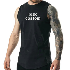 Débardeurs pour hommes avec logo personnalisé pour le jogging en plein air - Respirants, séchage rapide, coton/polyester, entièrement personnalisables, service OEM - Product Image 1