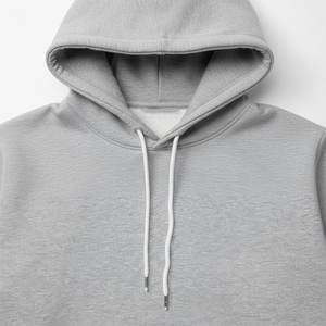 Sudaderas con Capucha Grises Casuales de Alta Calidad con Logotipo Personalizado para Mujer al por Mayor, Ropa Deportiva Informal con Capucha para Invierno - Product Image 6