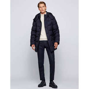 Chaquetas Acolchadas para Hombre, Invierno Cálido 2025, Venta al por Mayor, Nueva Chaqueta Acolchada Estampada, Chaqueta Acolchada Personalizada OEM - Product Image 2