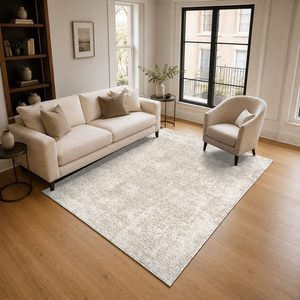RUGS DEPOT LXDP-0899 Wholesale Multicolor Neutral Contemporary Abstract Digital Printed Machine Washable Chenille Rug Non <b>Slip</b> - Product Image 2