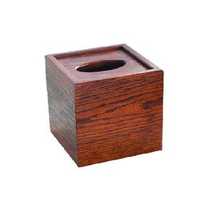 Haute qualité personnalisable bois ABS porte-serviettes forme carrée boîte à mouchoirs pour mariage salle à manger luxe réception à domicile fabriqué à la main - Product Image 1