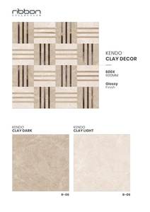 Foshan 600x600 Carreaux muraux en céramique de marbre brillant Carreaux De Sol Carrelage poli émaillé en porcelaine pour plancher de métro - Product Image 3