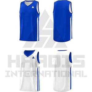 Personnalisé haute qualité 100% polyester plaine hommes maillots de basket-ball équipes maillots - Product Image 2