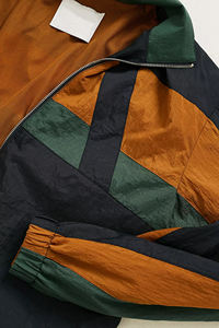 Chaqueta cortavientos hecha a medida, novedad, fabricante en Pakistán, ropa transpirable para exteriores, cortavientos para hombre con bloques de color - Product Image 4