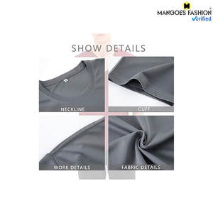 Chemises d'entraînement pour hommes Athletic Running Gym T-shirts à manches courtes pour le sport Tenue décontractée Fitness Wear - Product Image 5