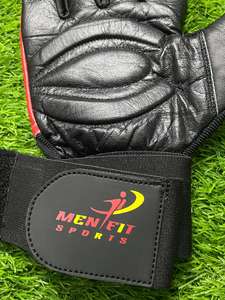 ถุงมือออกกำลังกายนีโอพรีนแบบครึ่งนิ้วสำหรับยกน้ำหนักถุงมือยุทธวิธีมอเตอร์ไซค์คุณภาพเยี่ยม - Product Image 3