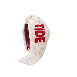 Obsédé Séquence Entièrement Sequin Bandeau pour Filles Game Day Embelli Top Noué Cheveux Accessoires Inde Conçu Bandeau - Product Image 6