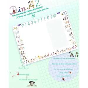 Bloc de Notas ABC con Escritura Cursiva, Elegantes Blocs de Notas Diseñados para Facilitar el Desprendimiento - Product Image 3