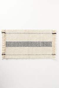 Avior tapis de bain éco-durables pur coton naturel tissé éponge moderne Jacquard Design doux absorbant pour salle de bain Inde - Product Image 6