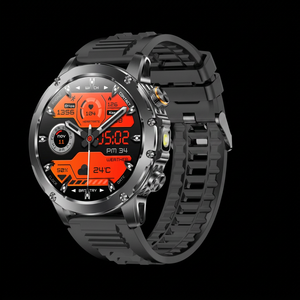Montre connectée LEMFO avec écran tactile AMOLED de 1,8 pouce, étanche IP68, tracker de fitness, montre de sport pour hommes, avec fonction de réponse aux appels - Product Image 1