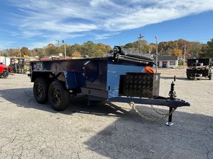 Remorque à benne basculante U-DUMP 5X10 7K 2026, remorque agricole avec côtés de 19 pouces pour le transport de matériaux - Product Image 6