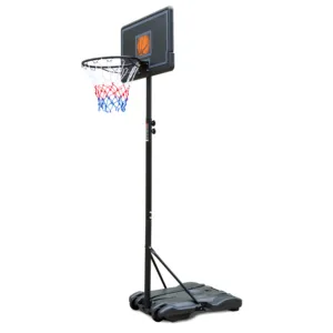 Anneau de basket-ball mobile d'intérieur Support extérieur pour adulte Panier de basket-ball Diamètre 18 "Hauteur réglable 5.8-7FT Jeu de balle Hot Goal