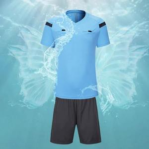 Tenues d'arbitre de football pour hommes 2025, sur mesure, respirantes, à séchage rapide, en polyester, pour adultes, été, OEM - Product Image 4